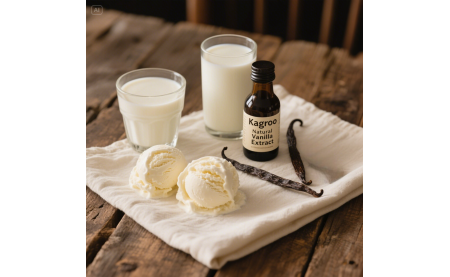 Natural Vanilla Milkshake Recipe