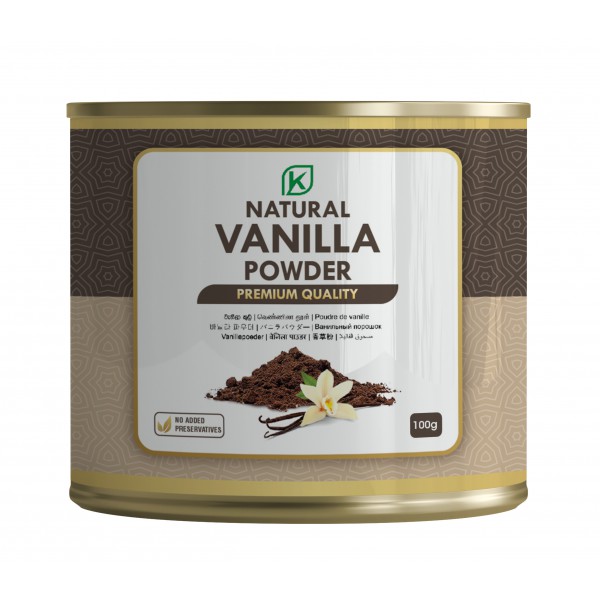 Ceylon Natural Vanilla Bean Powder - 100g