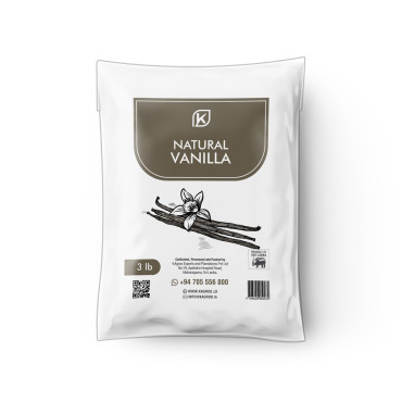 Gourmet Ceylon Natural Vanilla Beans - 3lb
