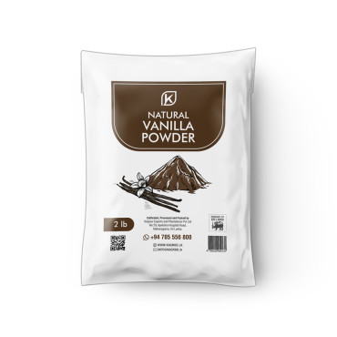 Ceylon Natural Vanilla Bean Powder - 2lb